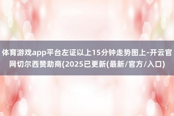 体育游戏app平台左证以上15分钟走势图上-开云官网切尔西赞助商(2025已更新(最新/官方/入口)
